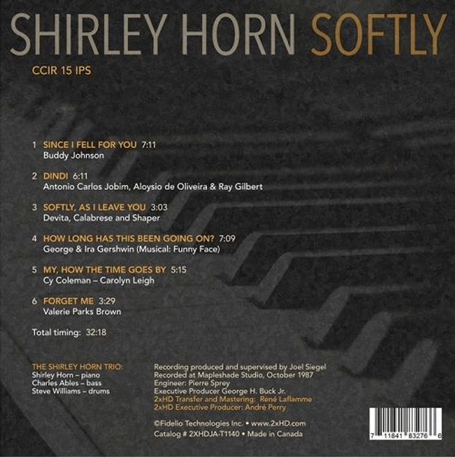 Shirley Horn - Softly