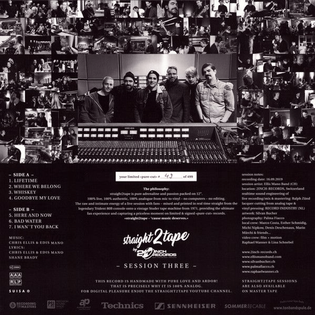 Ellis Mano Band - A Lifetime I Want You Back