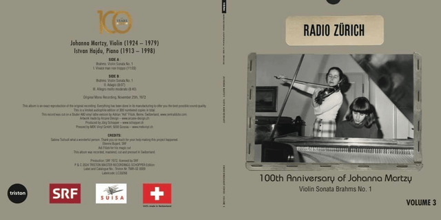 Johanna Martzy - 100th Anniversary - Vol. 3