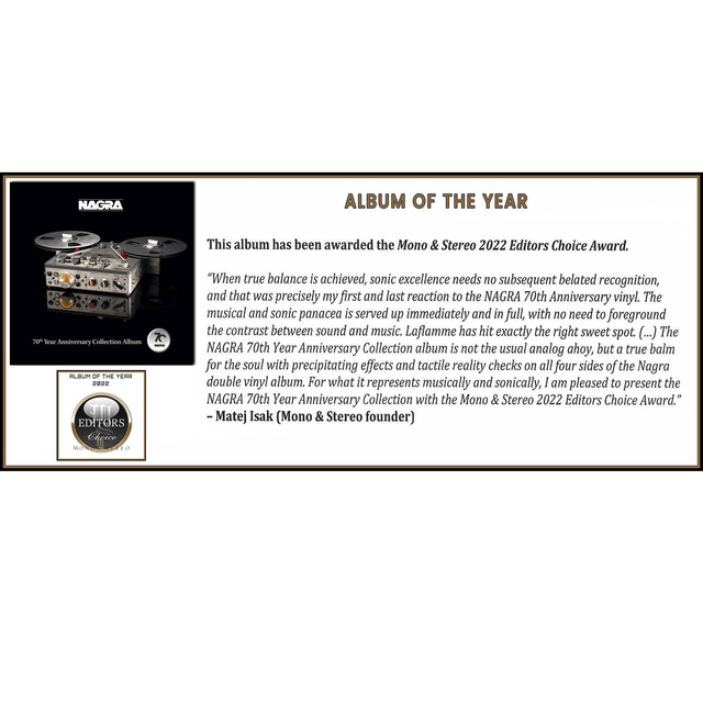 Nagra 70th Anniversary Collection Vinyl