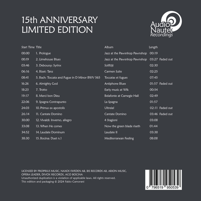 AudioNautes 15th Anniversary Edition [Reel Tape]