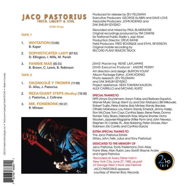 Jaco Pastorius - Truth, Liberty & Soul