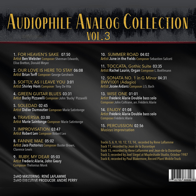 Audiophile Analog Collection Vol. 3 [CD]