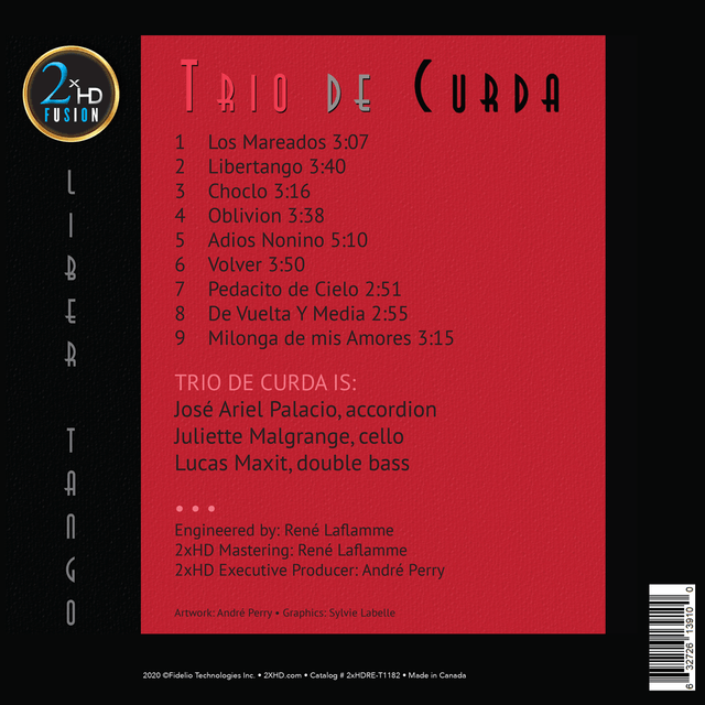 Trio de Curda - Libertango (One Microphone Recording)