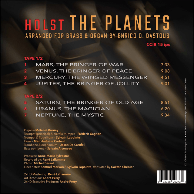 Buzz Brass - Holst: The Planets (Arranged for Brass and Organ)