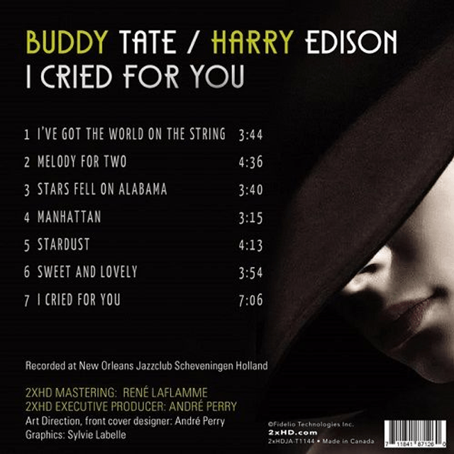 Buddy Tate, Harry Edison - I Cried for You