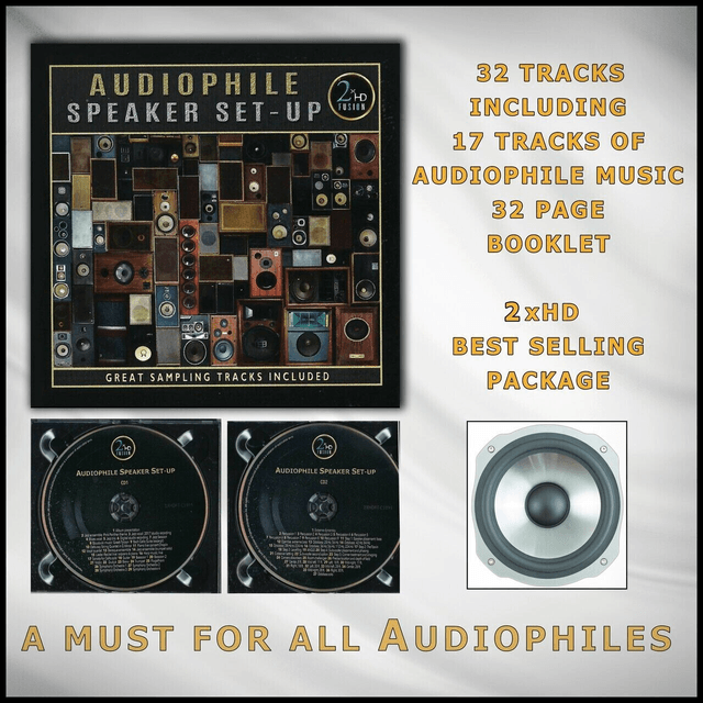 The Audiophile Speaker Set Up [Audiophile Quality CD]