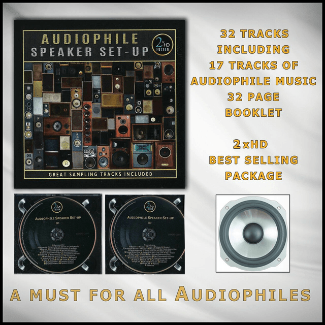 Audiophile Speaker Set-Up [Audiophile Quality CD]