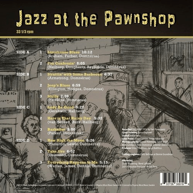 Arne Domnérus - Jazz At The Pawnshop [Deluxe 200g LP]