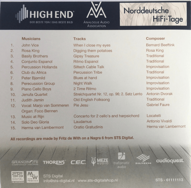 The Absolute Sound Reference (For Hifi Show And At Home) Vol. 6