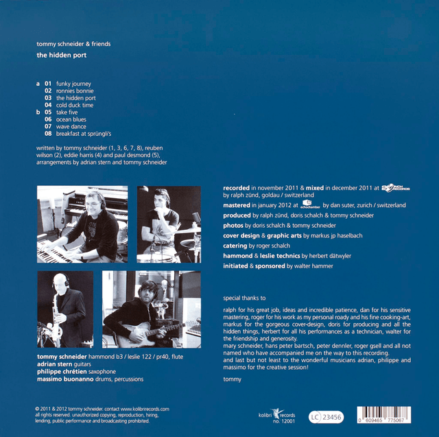 Tommy Schneider & Friends - Hidden Port [Reel Tape]