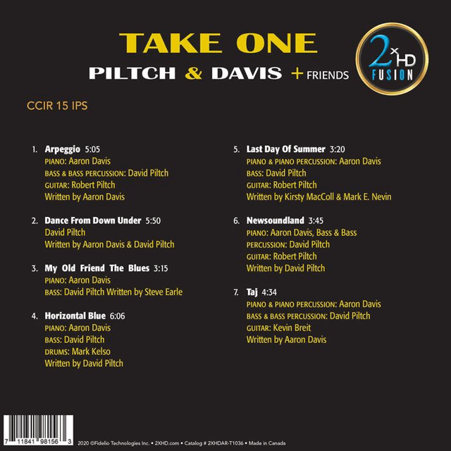 Piltch & Davis - Take One [ Reel Tape]