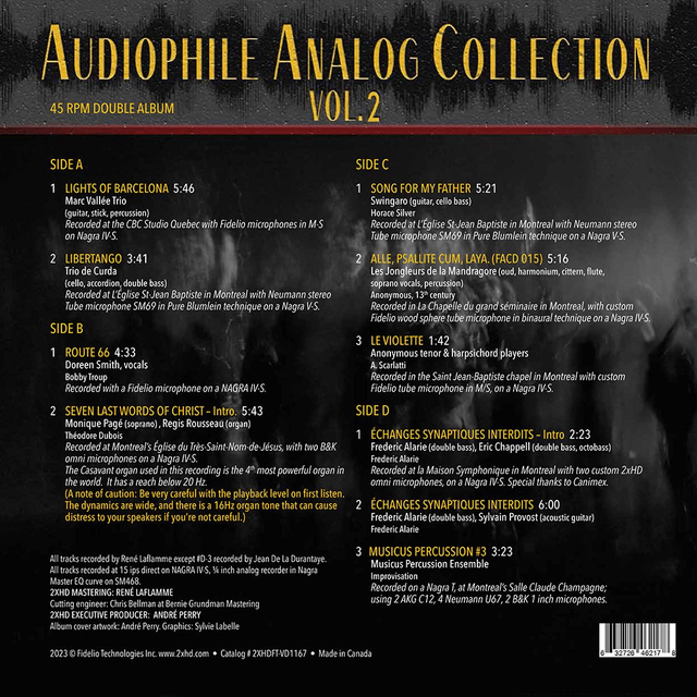 Audiophile Analog Collection Vol. 2 [LP]