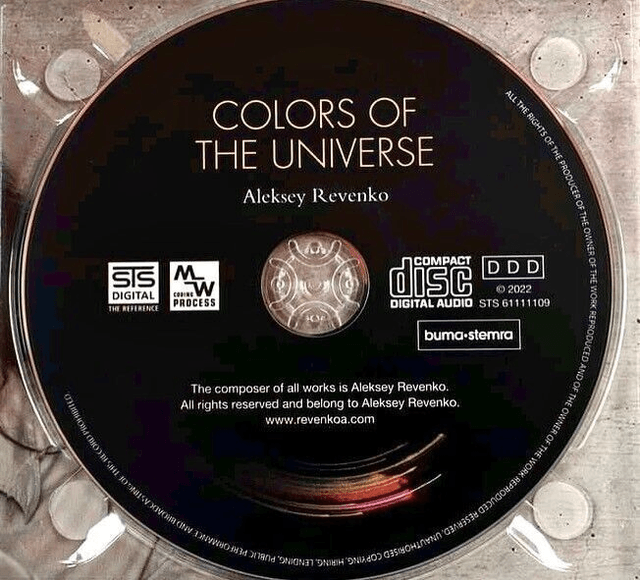 Aleksey Revenko - The Colors Of The Universe [CD]
