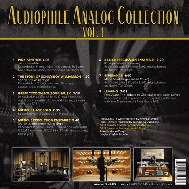 Audiophile Analog Collection Vol. 1 [Reel Tape]