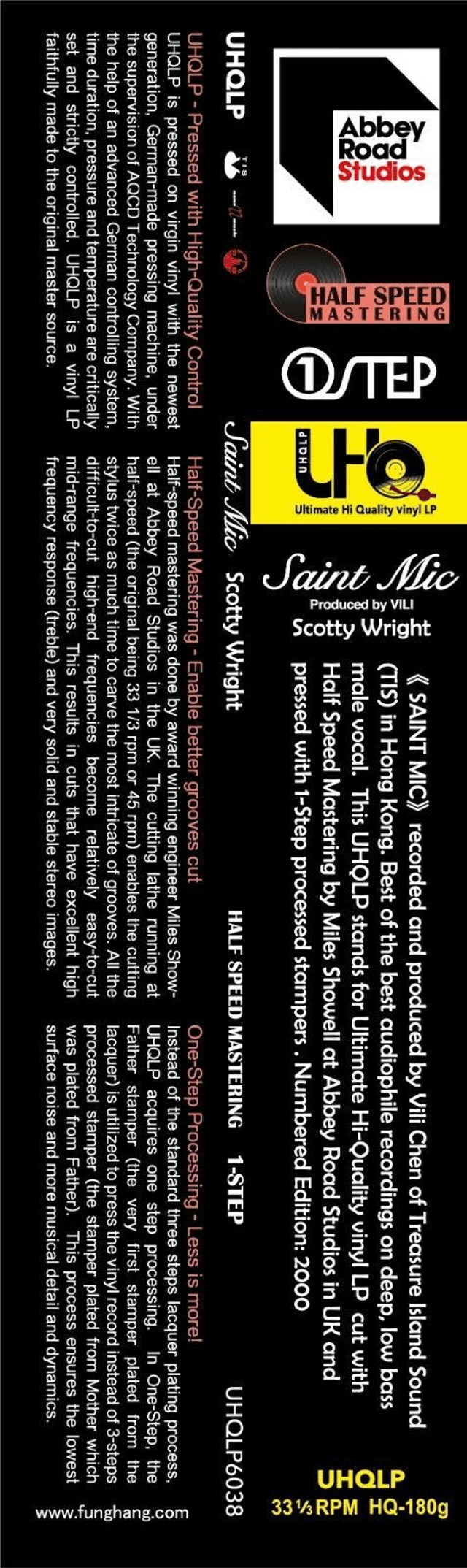 Scottie Wright – Saint Mic [Audiophile UHQLP]