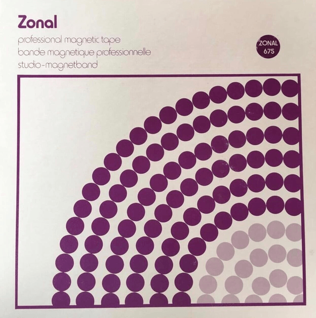 Zonal 675 1″ Inch Reel Audio Tape