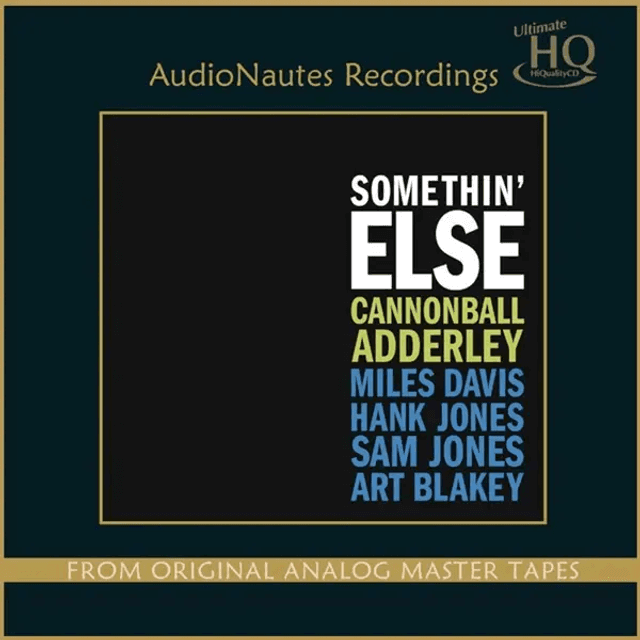 Cannonball Adderley - Somethin&#039; Else [UHQCD]